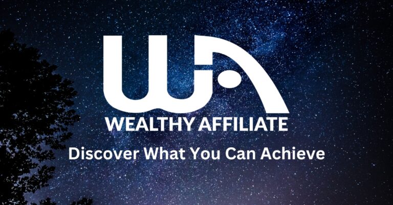 Wealthy Affiliate - Discover what you can do.